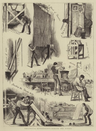 Météorologie théâtrale, derrière les coulisses - Frederic Villiers